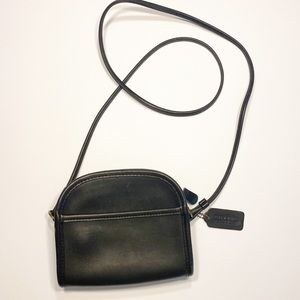 Vintage Coach Abbie Mini Crossbody Black 9017